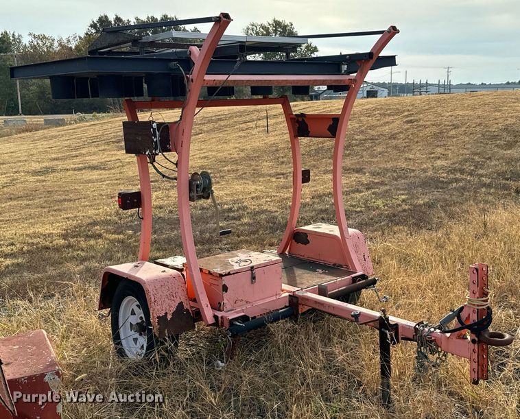 image for item DU9498 2010 National Signal, Inc. Aero-Lite  arrow board trailer