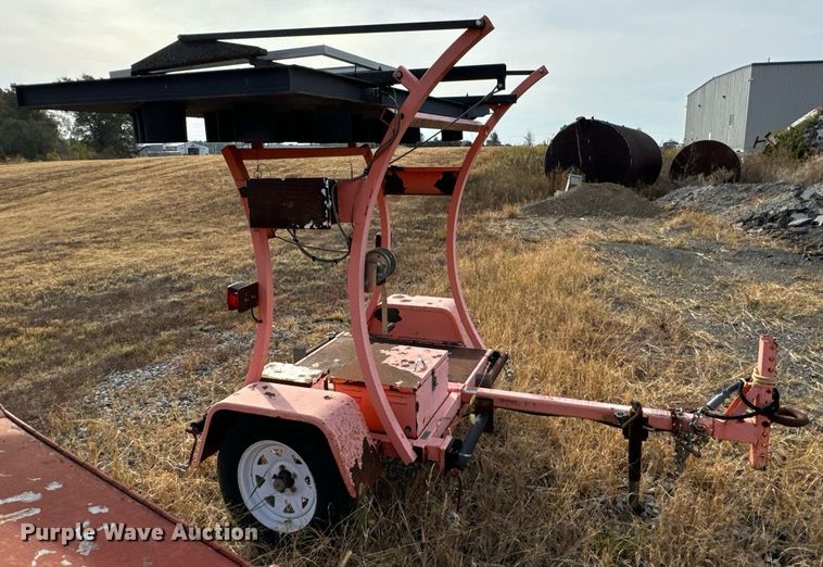 image for item DU9498 2010 National Signal, Inc. Aero-Lite  arrow board trailer