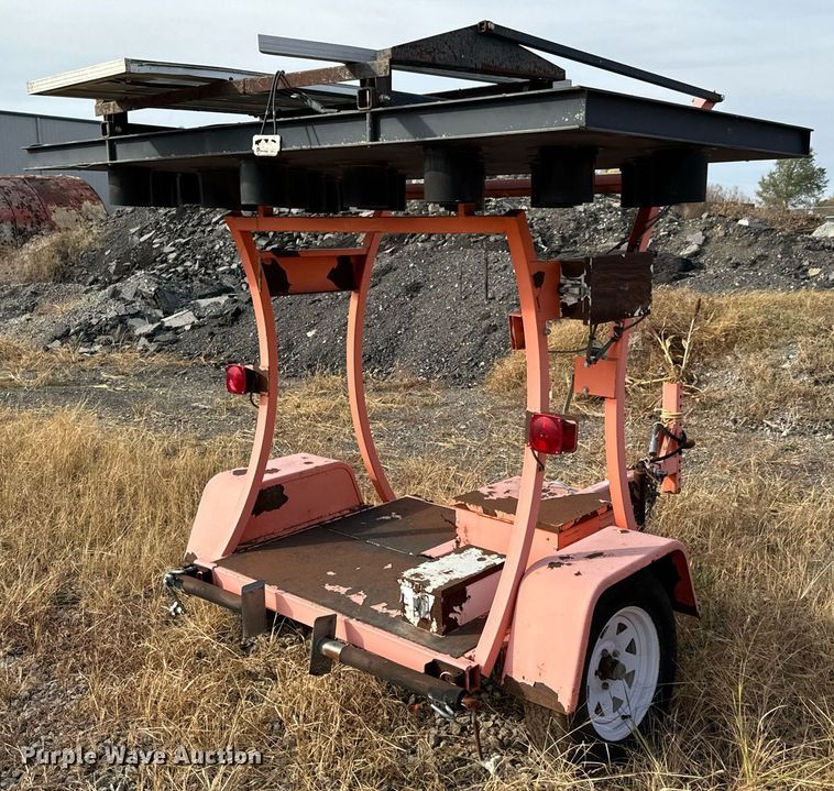 image for item DU9498 2010 National Signal, Inc. Aero-Lite  arrow board trailer