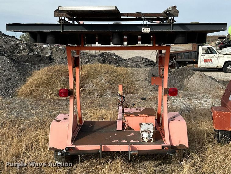 image for item DU9498 2010 National Signal, Inc. Aero-Lite  arrow board trailer