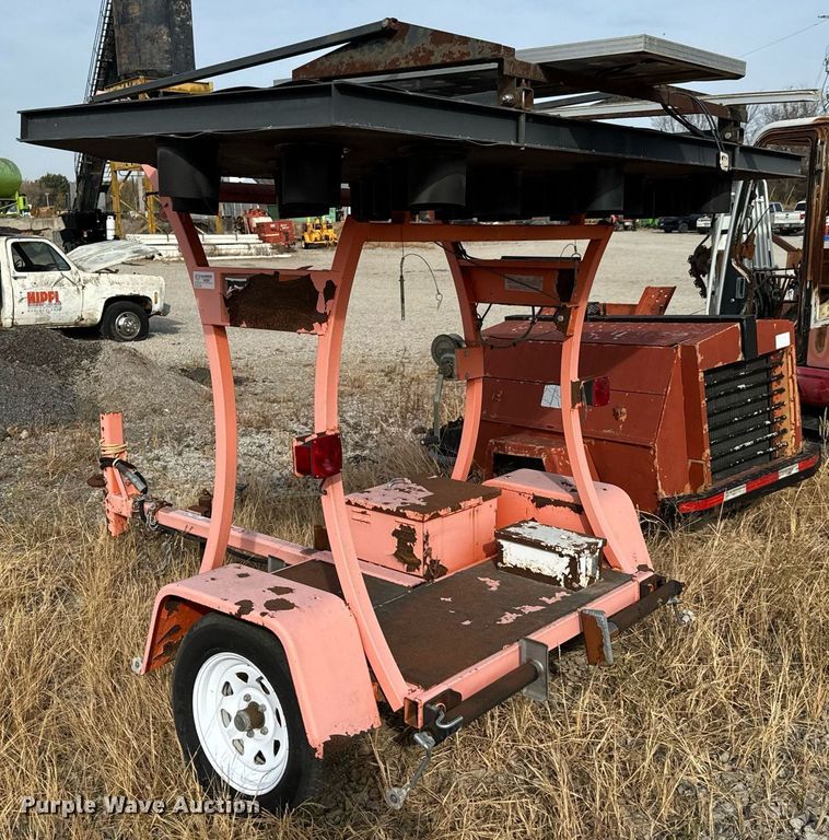 image for item DU9498 2010 National Signal, Inc. Aero-Lite  arrow board trailer