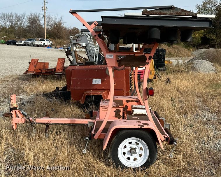 image for item DU9498 2010 National Signal, Inc. Aero-Lite  arrow board trailer