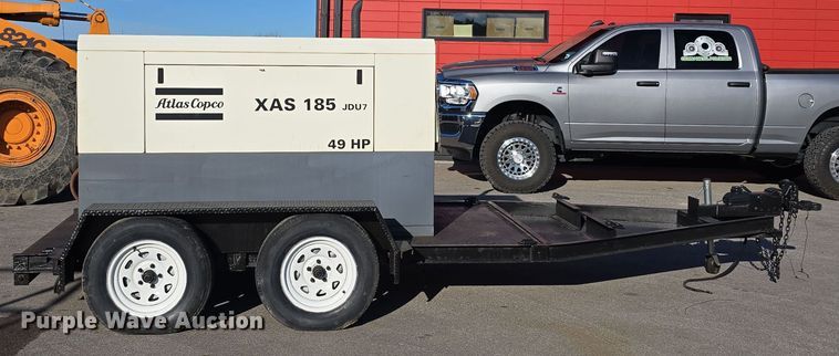 image for item DV0008 2011 Atlas Copco XAS 185 JDU7 air compressor