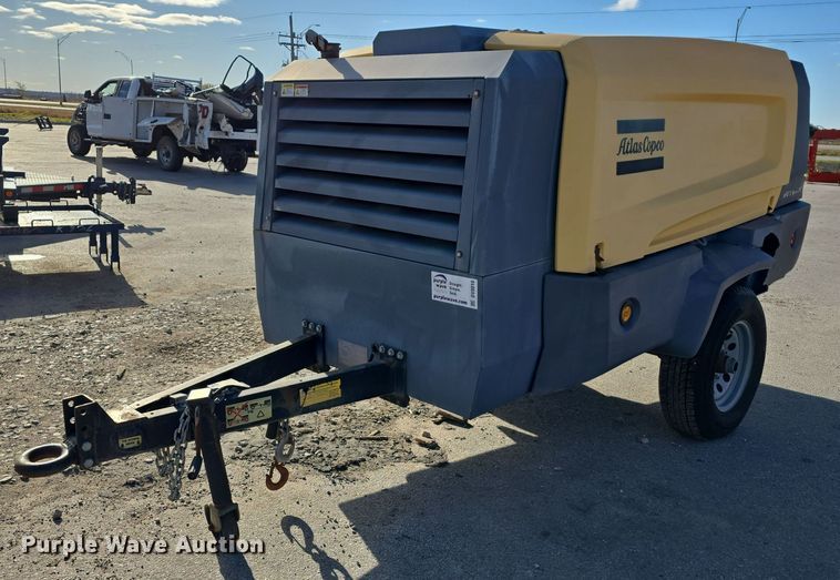 image for item DV0010 2017 Atlas Copco XATS 400 PE JD7 IT4 EB air compressor