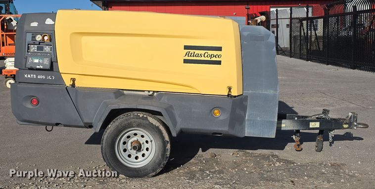 image for item DV0010 2017 Atlas Copco XATS 400 PE JD7 IT4 EB air compressor