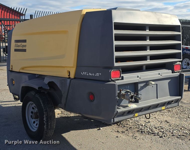 image for item DV0010 2017 Atlas Copco XATS 400 PE JD7 IT4 EB air compressor
