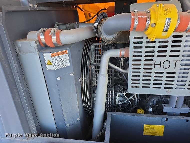 image for item DV0010 2017 Atlas Copco XATS 400 PE JD7 IT4 EB air compressor