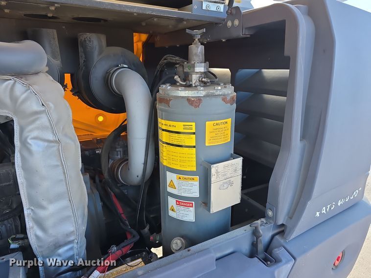 image for item DV0010 2017 Atlas Copco XATS 400 PE JD7 IT4 EB air compressor