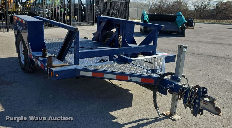 image for item DV0011 2016 Rock Line Products Air-Tow RS10-55 equipment trailer