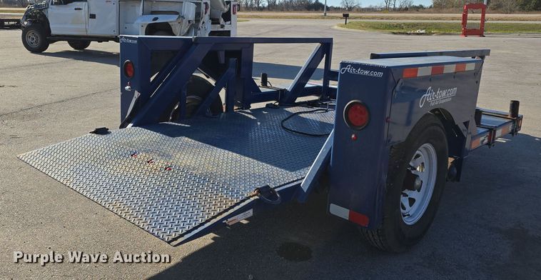 image for item DV0011 2016 Rock Line Products Air-Tow RS10-55 equipment trailer