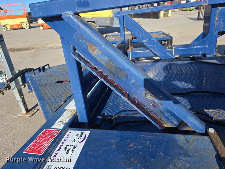 image for item DV0011 2016 Rock Line Products Air-Tow RS10-55 equipment trailer