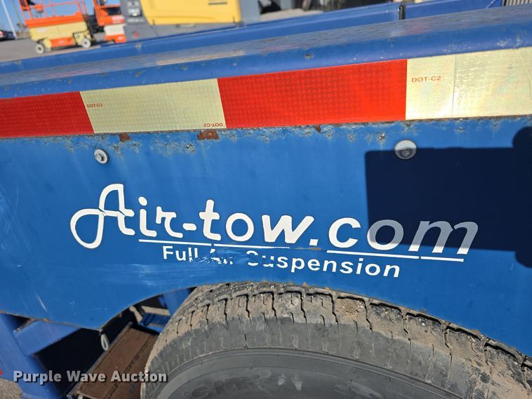 image for item DV0011 2016 Rock Line Products Air-Tow RS10-55 equipment trailer