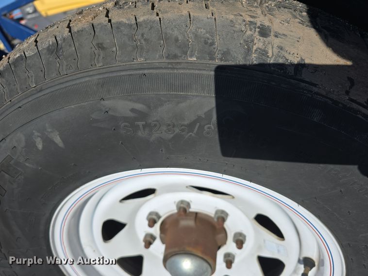 image for item DV0011 2016 Rock Line Products Air-Tow RS10-55 equipment trailer