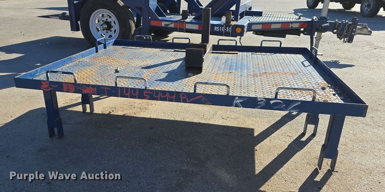 image for item DV0011 2016 Rock Line Products Air-Tow RS10-55 equipment trailer