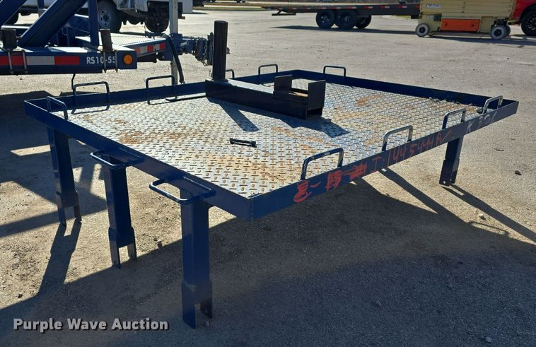 image for item DV0011 2016 Rock Line Products Air-Tow RS10-55 equipment trailer
