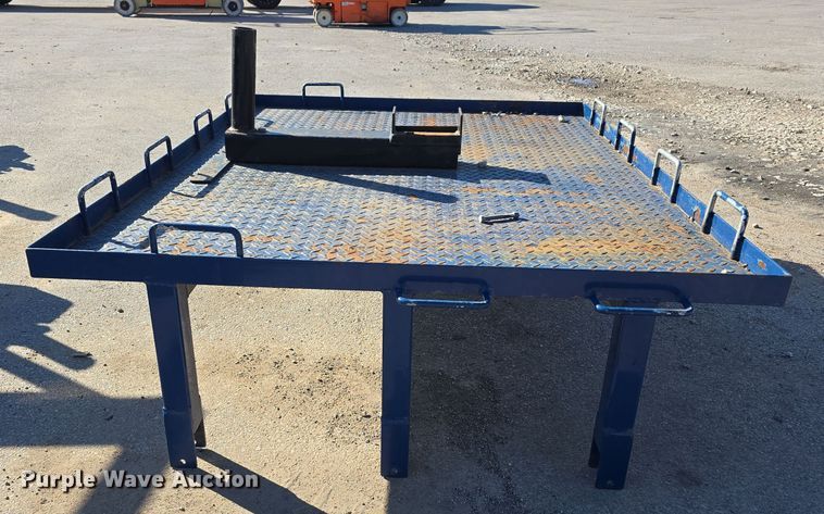 image for item DV0011 2016 Rock Line Products Air-Tow RS10-55 equipment trailer