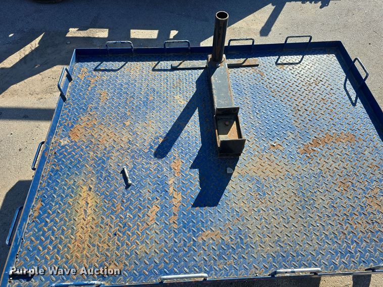 image for item DV0011 2016 Rock Line Products Air-Tow RS10-55 equipment trailer