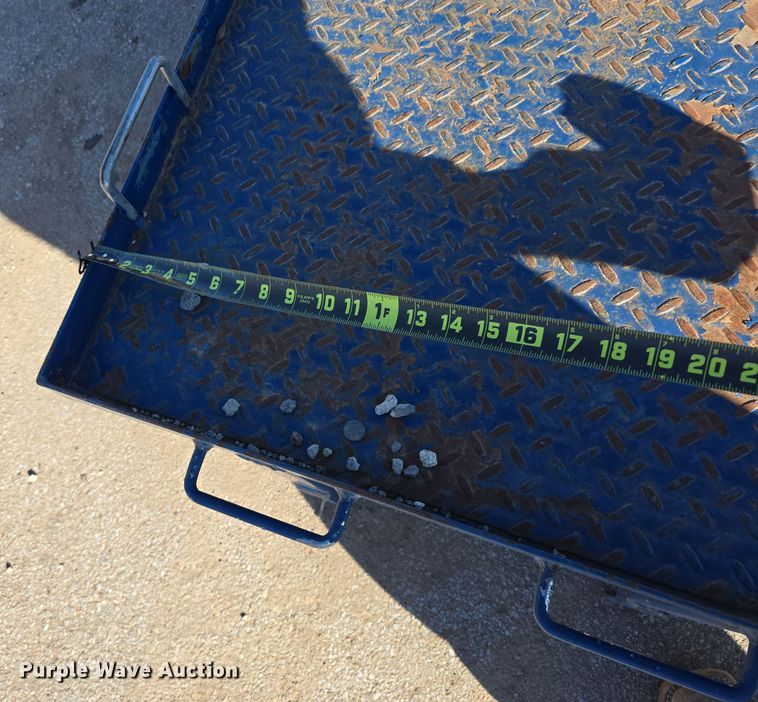 image for item DV0011 2016 Rock Line Products Air-Tow RS10-55 equipment trailer