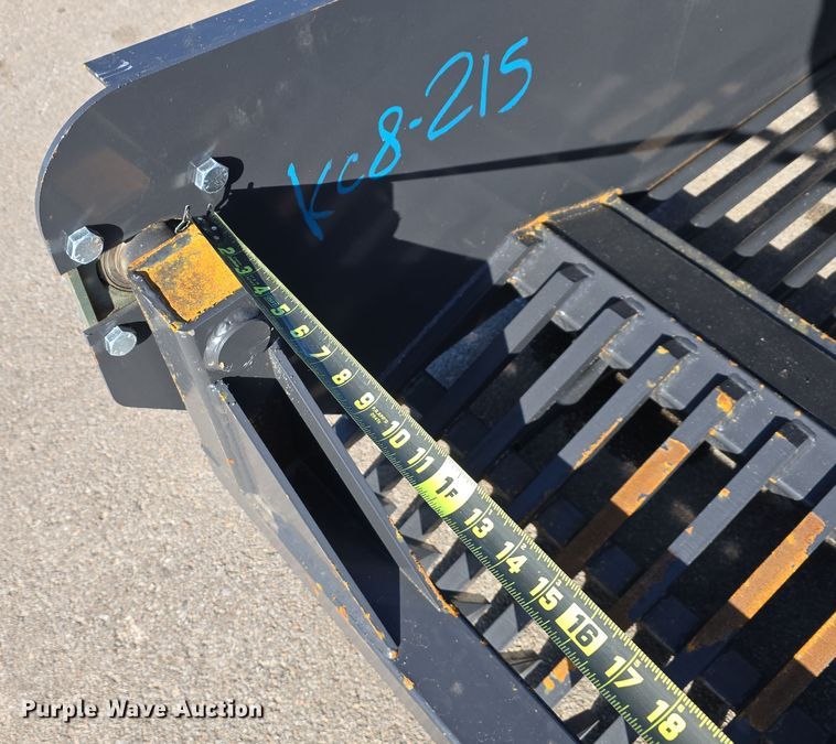 image for item DV0014 2024 LandHonor RP-12-72W skid steer rock bucket