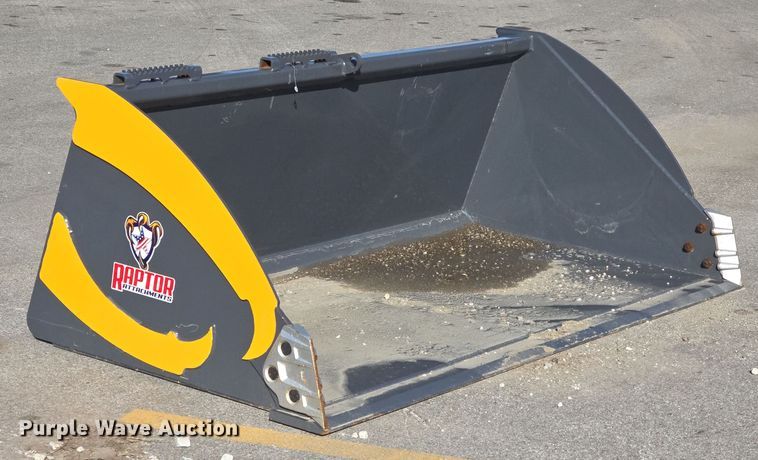 image for item DV0015 2023 Raptor Attachments SS-MPB-72-SM skid steer bucket