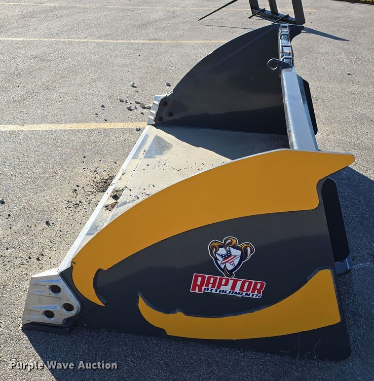 image for item DV0015 2023 Raptor Attachments SS-MPB-72-SM skid steer bucket