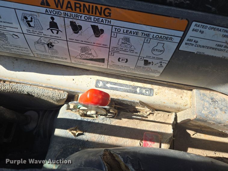 image for item DV6554 2008 Bobcat S185 skid steer loader