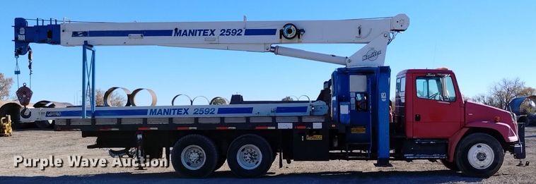 image for item DV6558 1995 Freightliner FL80 crane truck