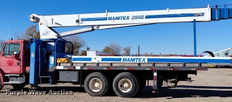 image for item DV6558 1995 Freightliner FL80 crane truck