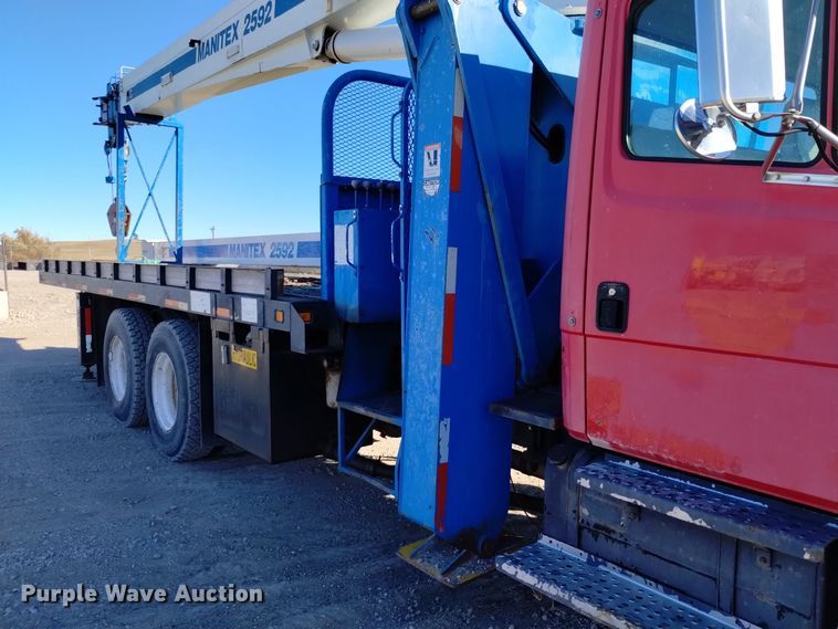 image for item DV6558 1995 Freightliner FL80 crane truck