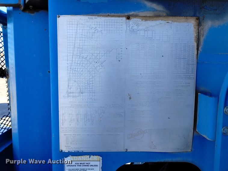 image for item DV6558 1995 Freightliner FL80 crane truck