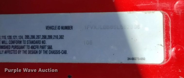 image for item DV6558 1995 Freightliner FL80 crane truck