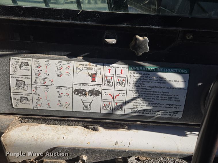 image for item DV6560 2007 Bobcat S185 skid steer loader