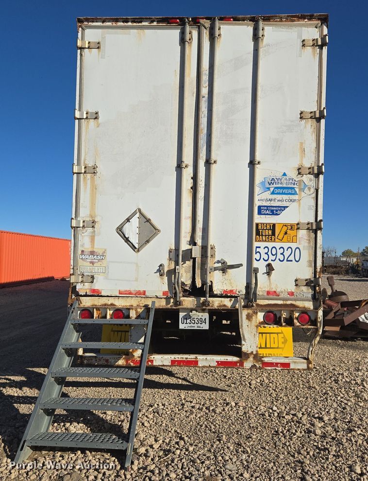 image for item DV6568 2000 Wabash DVCVHPC dry van trailer