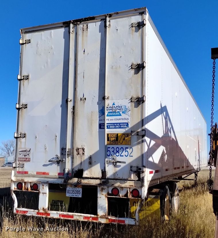 image for item DV6570 2000 Wabash DVCVHPC dry van trailer