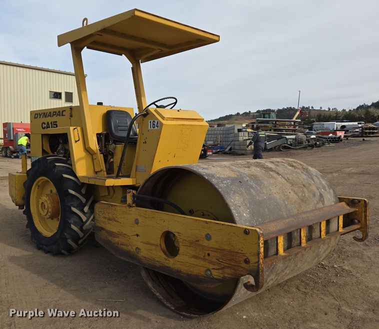 image for item DV6573 1979 Dynapac CA15 single drum vibratory roller