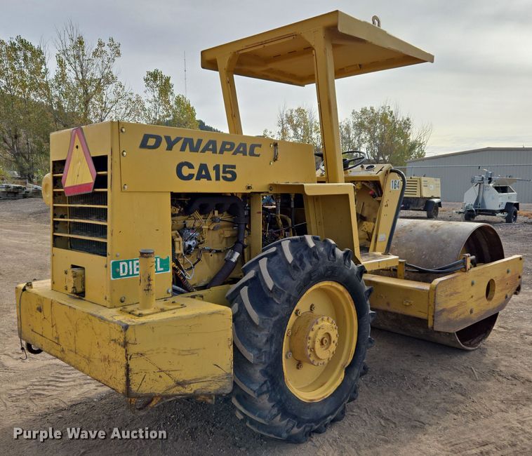 image for item DV6573 1979 Dynapac CA15 single drum vibratory roller
