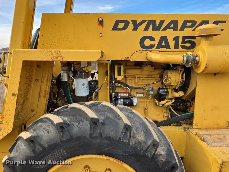 image for item DV6573 1979 Dynapac CA15 single drum vibratory roller