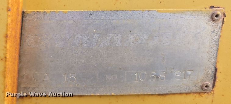 image for item DV6573 1979 Dynapac CA15 single drum vibratory roller