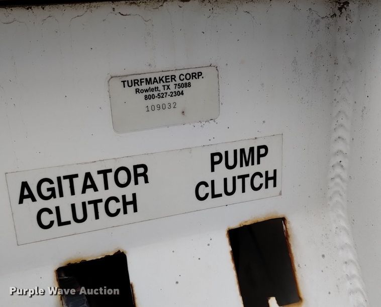 image for item DV6578 Turf Maker hydroseeder