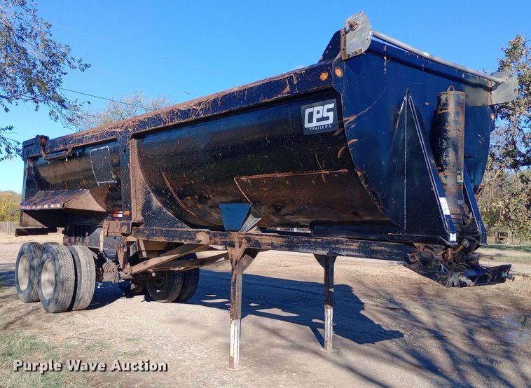 image for item DW0838 2007 CPS end dump trailer