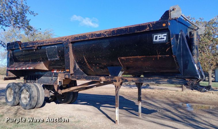 image for item DW0838 2007 CPS end dump trailer