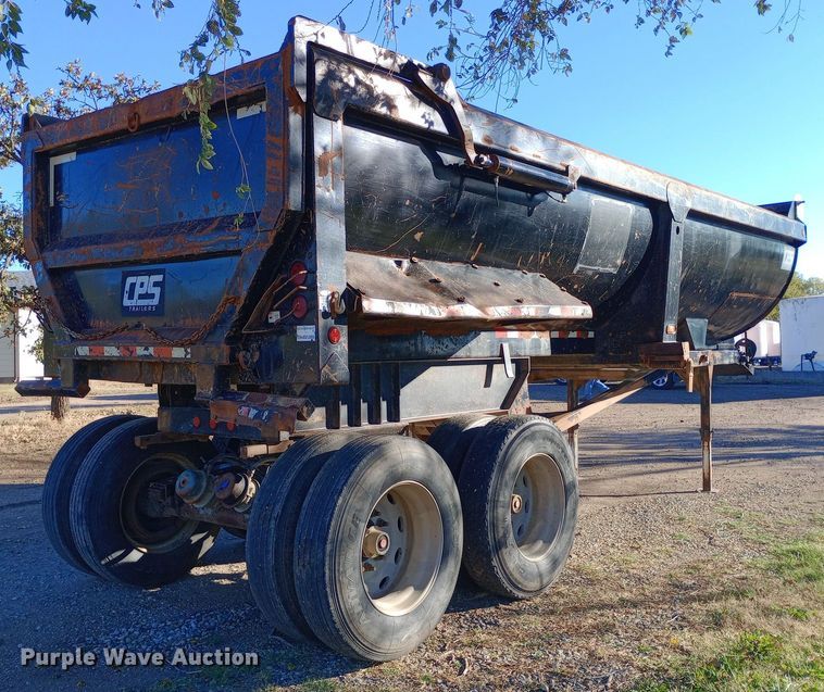 image for item DW0838 2007 CPS end dump trailer