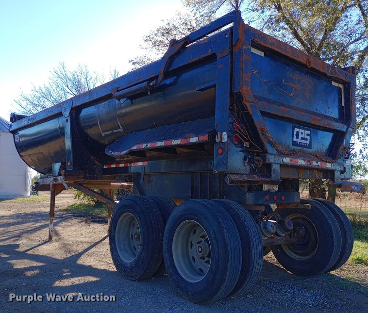 image for item DW0838 2007 CPS end dump trailer