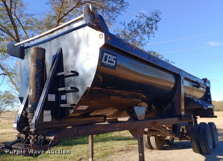 image for item DW0838 2007 CPS end dump trailer