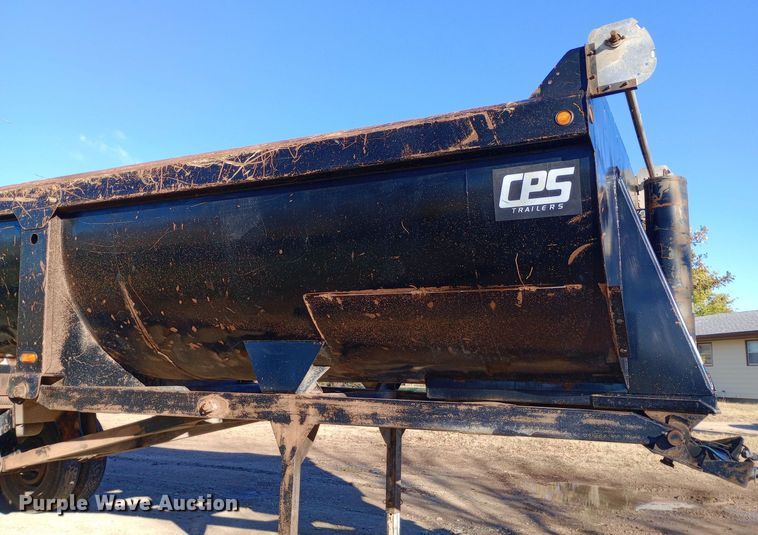 image for item DW0838 2007 CPS end dump trailer