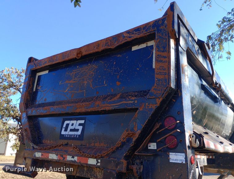 image for item DW0838 2007 CPS end dump trailer