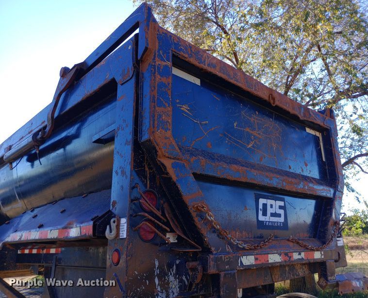 image for item DW0838 2007 CPS end dump trailer