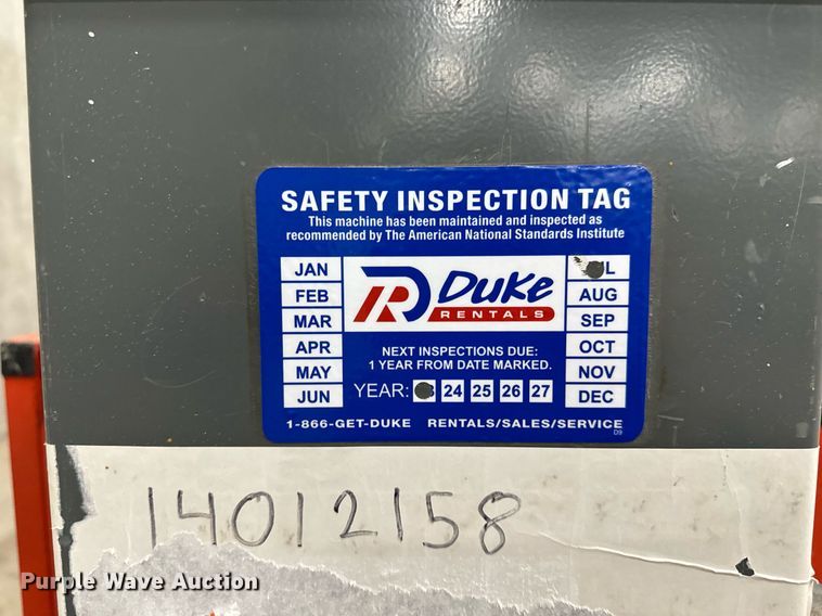 image for item DW2377 2017 Skyjack SJ16 vertical lift