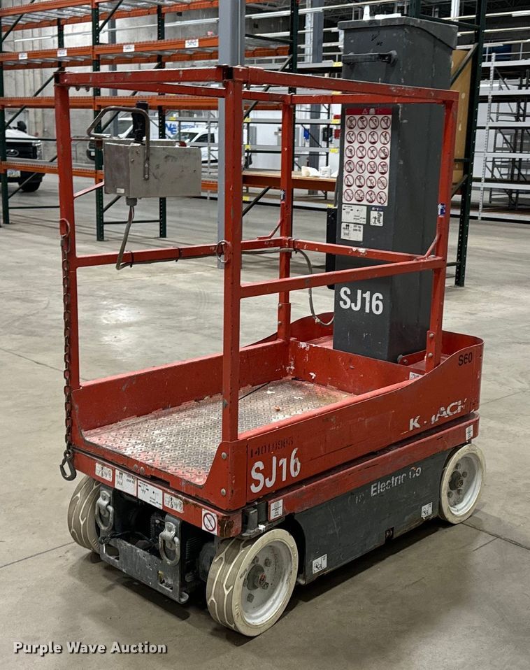 image for item DW2378 2017 Skyjack Sj16 vertical lift