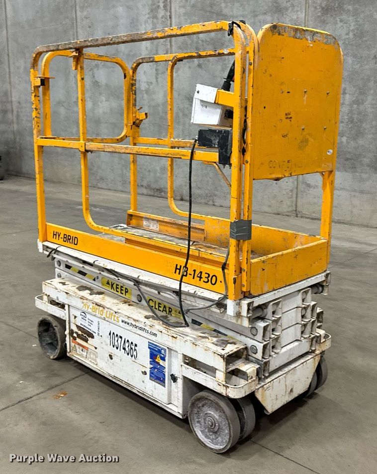 image for item DW2381 2015 HY-BRID HB-1430 scissor lift